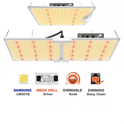 NEW EVERLIGHT lm301H UV IR Full Spectrum Plant LED Grow Light Bar