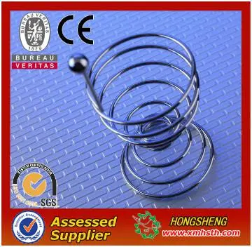 Nickel-plated copper metal spring
