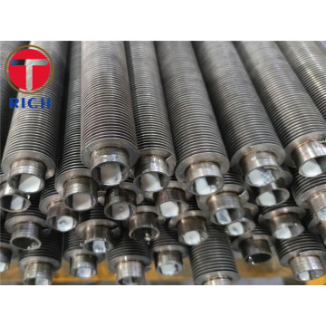 High Frequency Welded Spiral Finned Aluminum Fins Tube