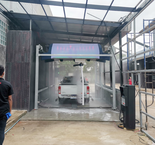 Automatic car wash design for business plan