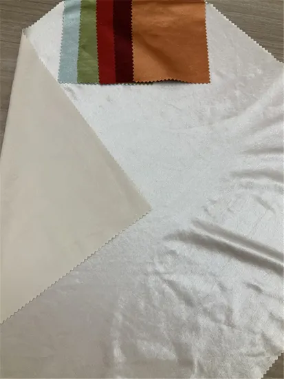 New Collection 100% Polyester Pleated Lurex Fabric