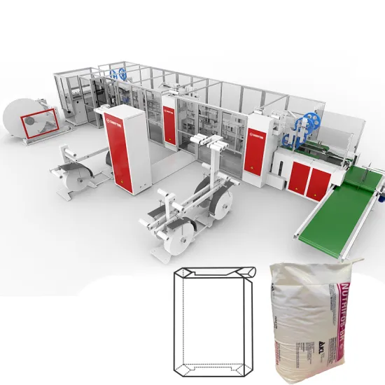 Fully Automatic PP Valve Cement Bag Making Machine CW-1000AVP