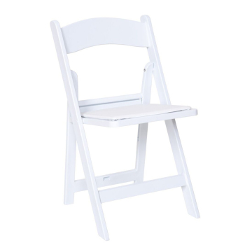 Wholesale Modern Outdoor White Plastic Folding Dining Chairs - Tiffany Chiavari Style for Events