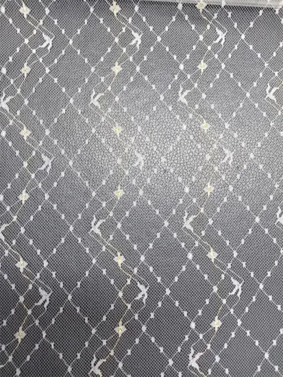 2022 High quality gold and silver silk embroidery Lace fabric mesh fabric