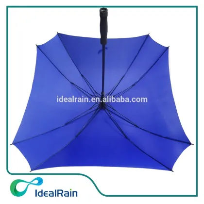 Sunshade and rainproof square fishing umbrella