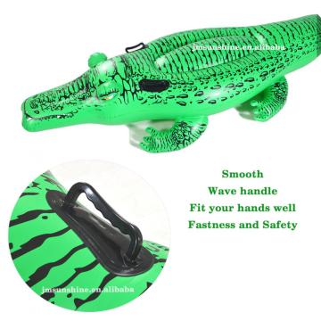 Flotteur gonflable de piscine de crocodile d&#39;OEM adapté aux besoins du client