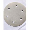 White Coated Automoative Velcro Packing Disc Grit 40