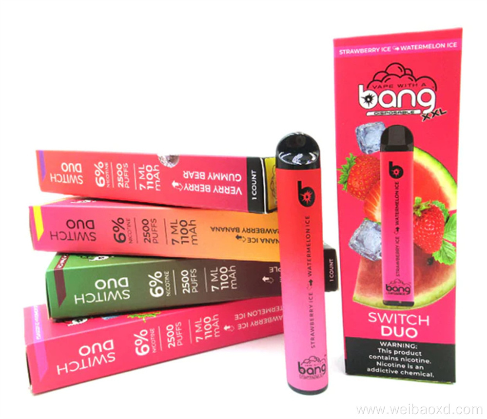 Bang Switch Duo 2-in-1 Flavors Electronic Cigarettes