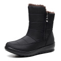 Anti slip and warm snow boots in winter