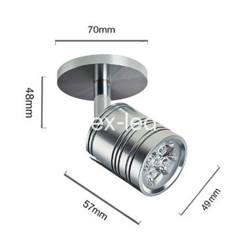European market LED track Light 5W LED projector,LED track store