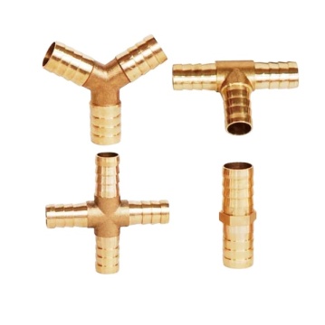 2-3-4 Way Brass Connector for Various Hose and Tube Sizes