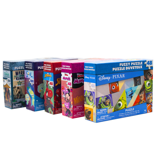 custom gliter jigsaw kids puzzle 48 piece