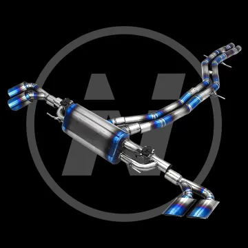 Titanium Valved Exhaust catback System car exhaust pipes sports mufflers For Lamborghini URUS