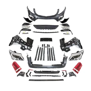 Mercedes-Benz V-Class W447 2016+ Custom Superior Quality Body Kit: Rear Light, Front Rear Lip, and Tailpipe Upgrade by bra-bus