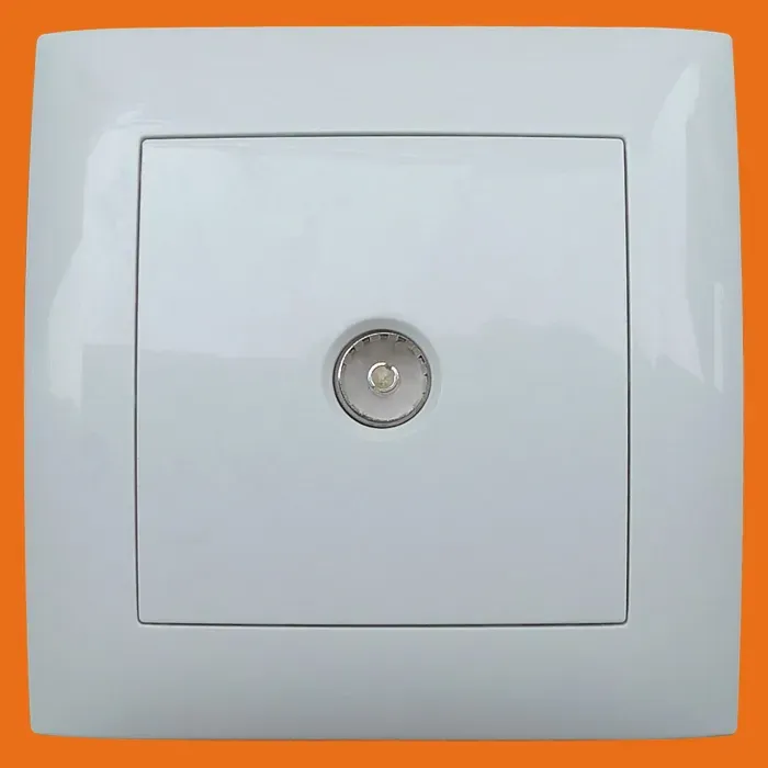 مقبس الحائط للتلفزيون/مقبس الحائط للتلفزيون الساتلي (F9008)