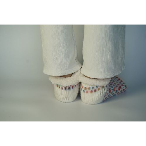 Long Fluffy Bed Socks Women Chenille Anti Slip Grip Plush Slipper Socks Factory