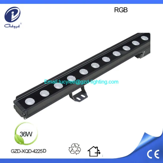 18W low power RGB alumunim led wall washer