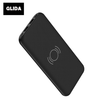 10000mah wireless power bank outport 5v 2.1A/ 1A