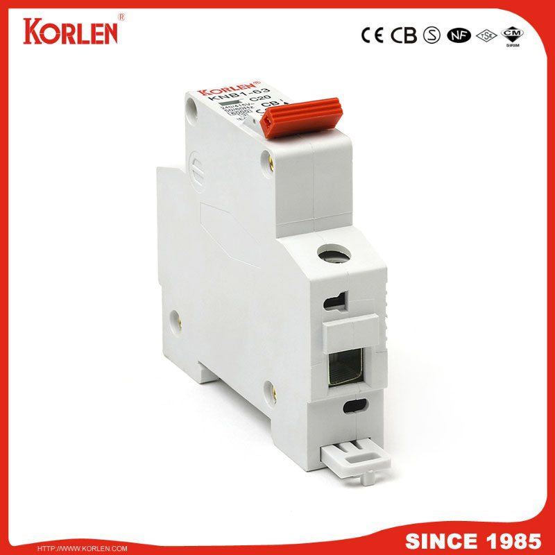 Miniature Circuit Breaker 4.5KA 63A 4P with NF