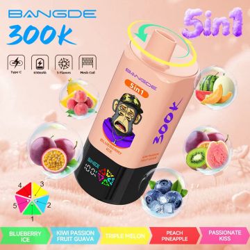 Bang DE 300K Puff 5in1 Vape Sekali Pakai