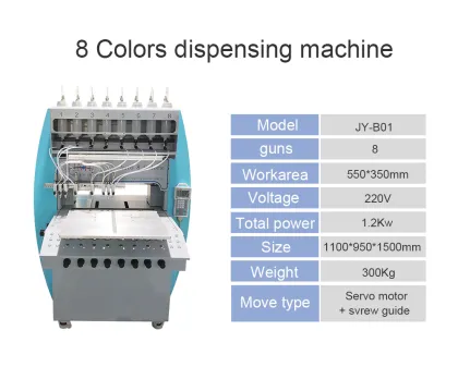 Full Auto Plastic Logo Dispensing making Machines