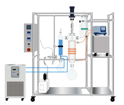 ANYAN Laboratory Terpenes Hemp Thin Film Distillation System for Essential Oil Extraction
