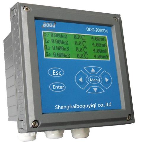 Multi-Channel Industrial Online Monitoring Conductivity Meter (DDG-2080D)