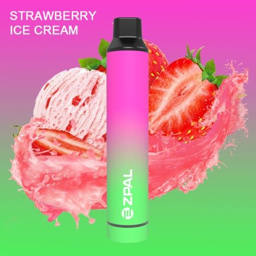 Strawberry ice cream disposable e-cigarette