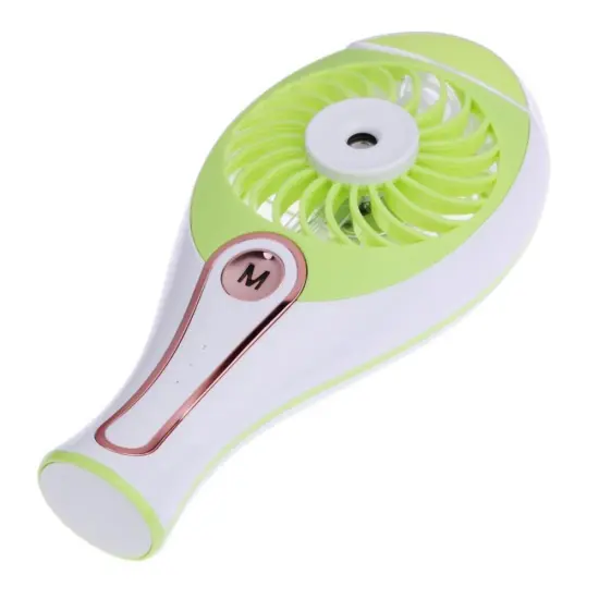 Summer Travel Camping Water Misting Fan Battery Rechargeable