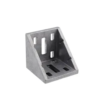 Matt Surface Aluminium Profile Accessories 60x60 Corner Joint Connector 310.08/370.08