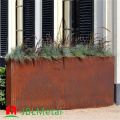 Corten Steel Flower Pot pour la décoration