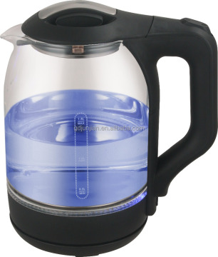 Antronic 1.8L Electric Glass Kettle with Concealed Stainless Steel Heating Element - GS/CE Approved