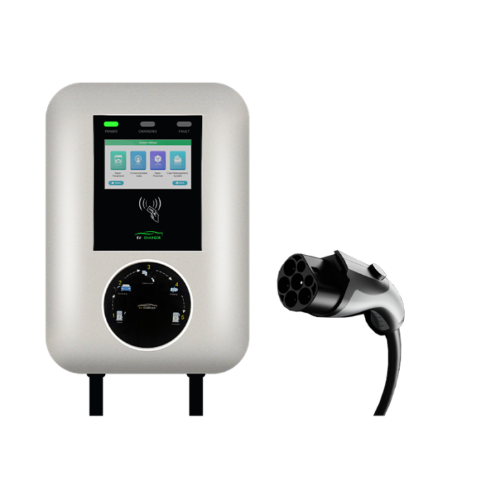 Vidro de exibição da pilha de carregamento