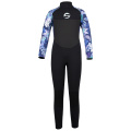 Seaskin Girls 3mm Neoprene Back Zip Steamer Wetsuit