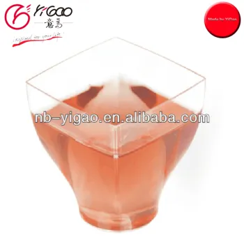 100044 wholesale plastic mini plastic dessert cups