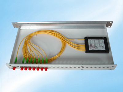 Rackmount PLC Fiber Optic Splitter Box