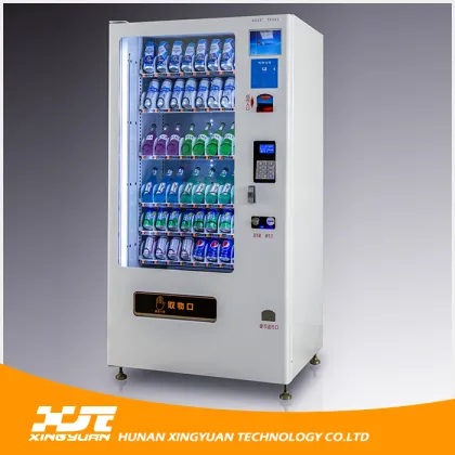 Glass Bottle Dark Beer Vending Machine with CE and ISO9001 Certificates