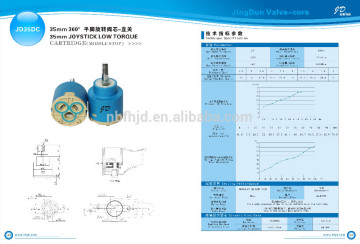 P.49 JD35DC 35mm Rotary Valve Core Joystick Mixer Tap Ceramic Disc Cartridge