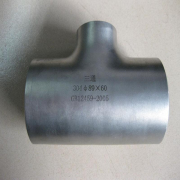 reducing tee unequal tee A420WPL6 carbon steel tee