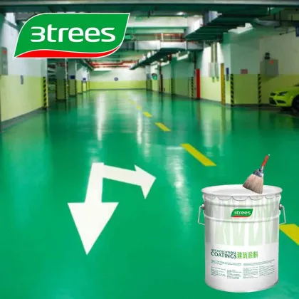 3TREES Acrylic Polyurethane Outdoor Weather Resistant Floor Paint