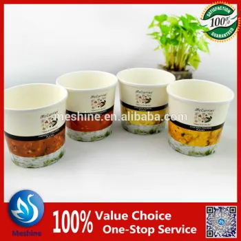 8/16/26/32oz Paper Soup Cup/ Disposable Paper Soup Container