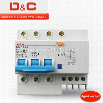 [D&C] shanghai delixi earth leakage circuit breaker 100a a