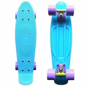 Customizable Colors Pastel 22" Four-wheel Mini Longboard Complete Skate Board
