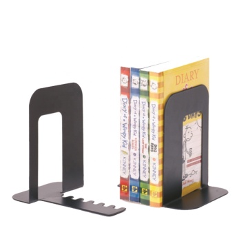 Custom Metal Bookends Mesh Book Holder Unique Office Home School Desk Organizer