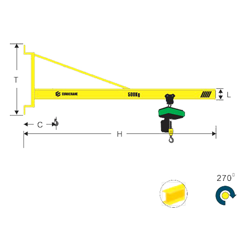 ขายเครน Jib 10 ตัน