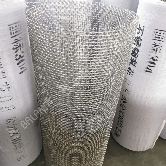 Stainless Steel Wire Mesh Plain Weave 6 Mesh