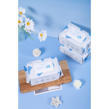 Toallitas húmedas de chichakun 100% suave para bebés