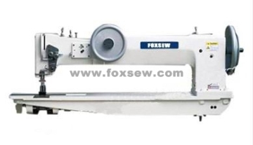 SEIKO Model Long Arm Flat Bed Extra Heavy Duty Compound Feed Lockstitch Sewing Machine