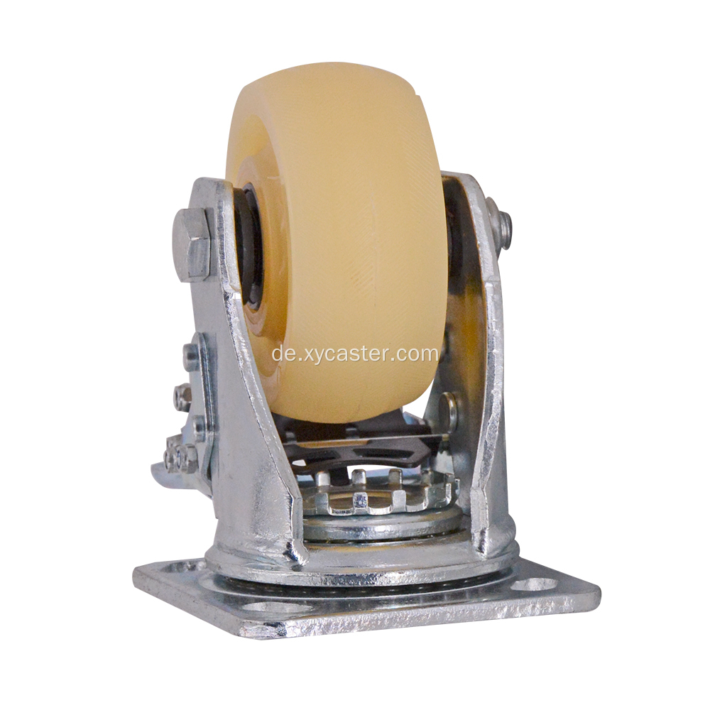 Outdoors100mm Wheel Industrial Caster mit Bremse