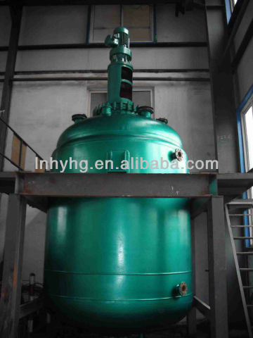 Glass lined steel reactor